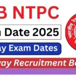 rrb admit exam date admit card
