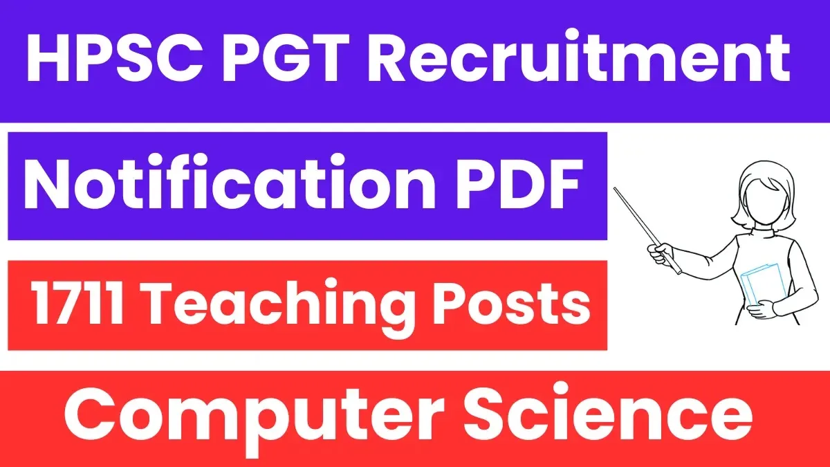 HPSC-PGT-Computer-Science-Recruitment-2025