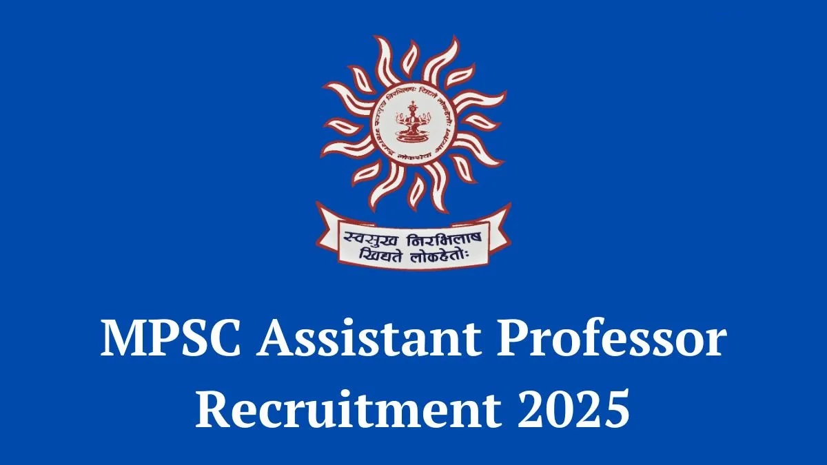 MPSC-Assistant-Professor-Recruitment-2025