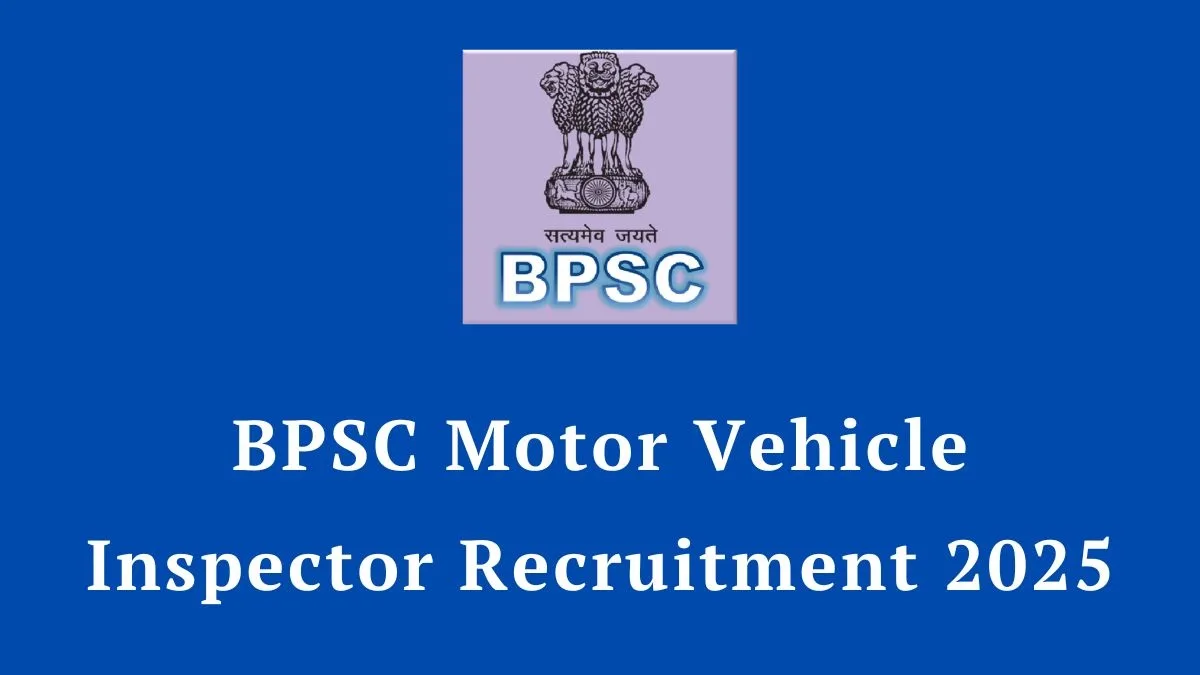 BPSC-Motor-Vehicle-Inspector-Recruitment-2025